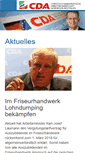 Mobile Screenshot of cda-nrw.de
